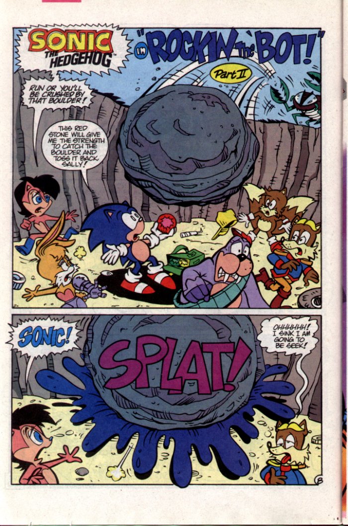 Sonic - Archie Adventure Series October 1994 Page 8